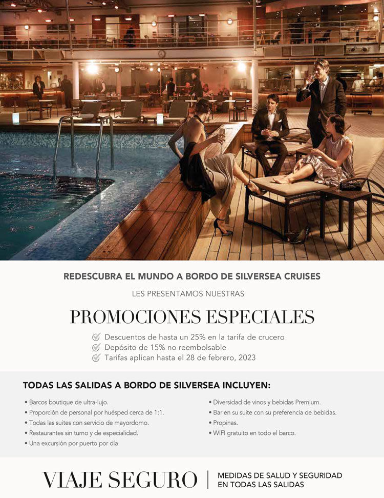 información promoción Silversea