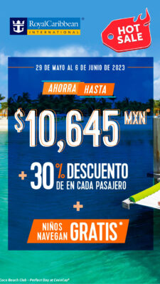 playa perfect day at cococay royal caribbean recuadro con promoción hot sale