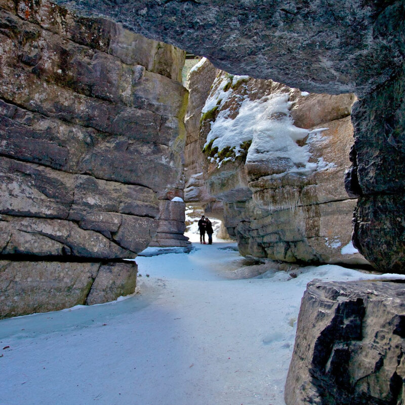 cañón maligne, canada