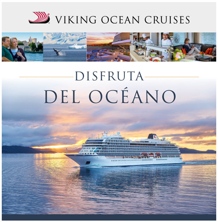 barco por oceano de pasajeros de la naviera viking cruises