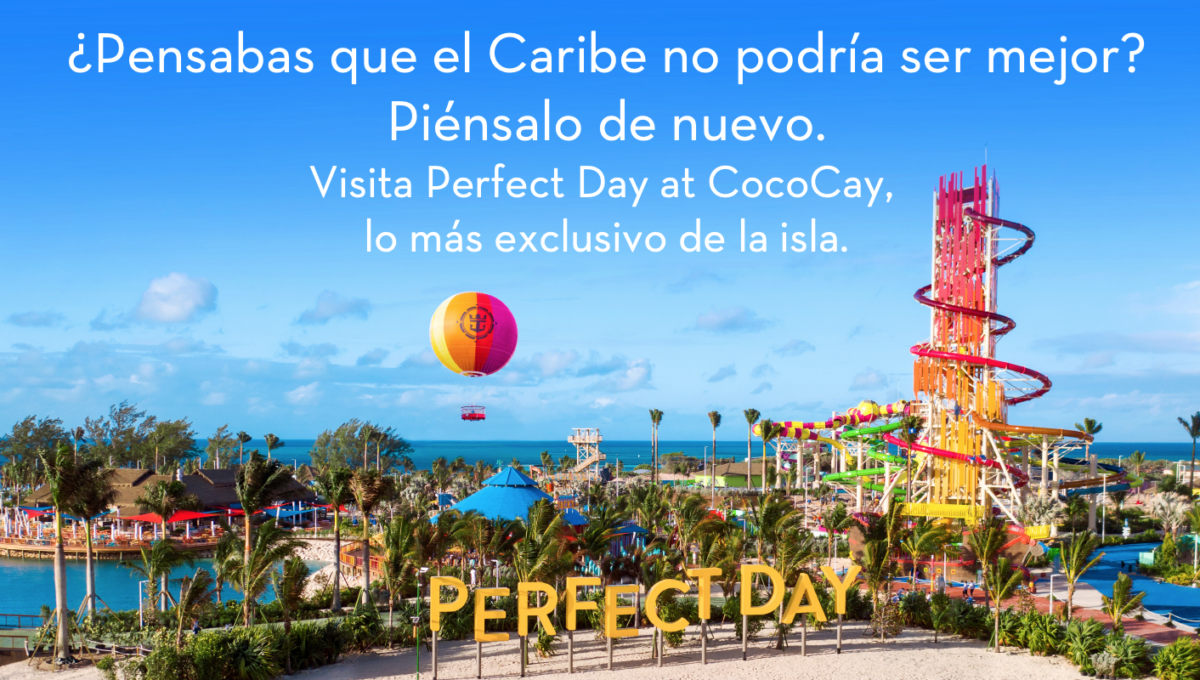 Perfect day at cococay ahora con Celebrity Cruises