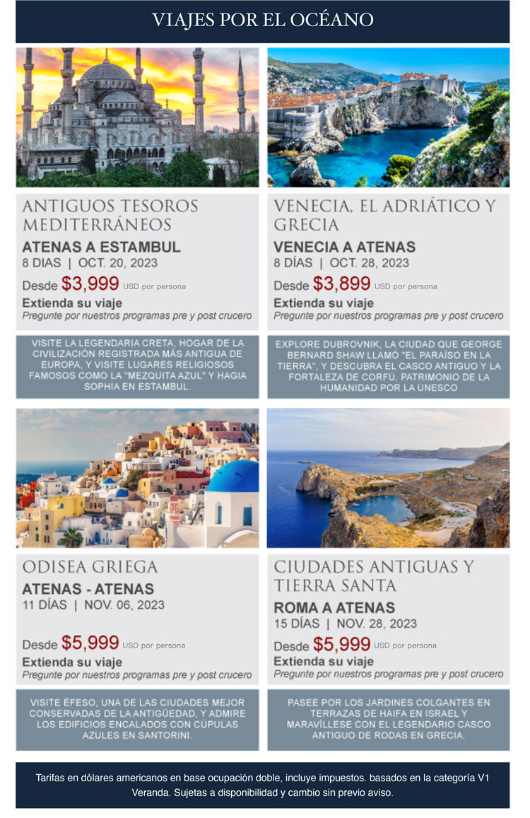 salidas por europa a bordo de Viking Cruises