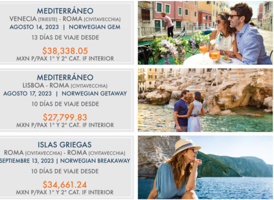 itinerarios para europa aplicables oferta norwegian cruise line