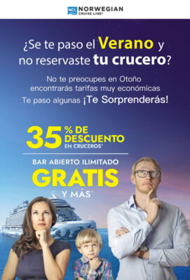 familia pensando salida crucero norwegian cruises