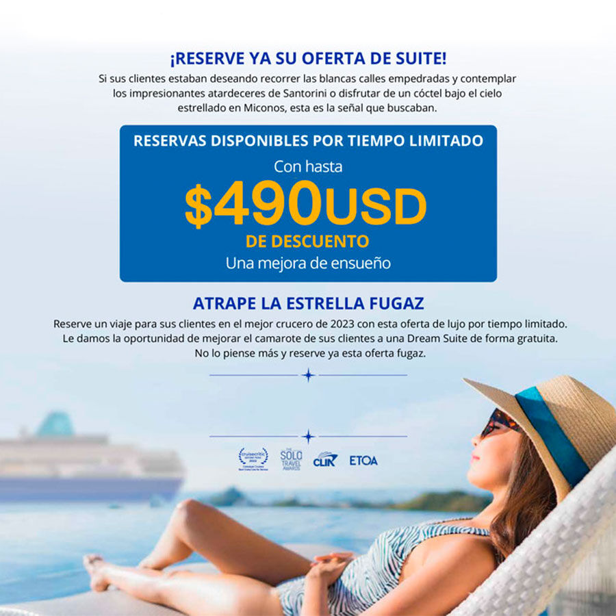 mujer descansando playa mediterraneo celestyal cruises