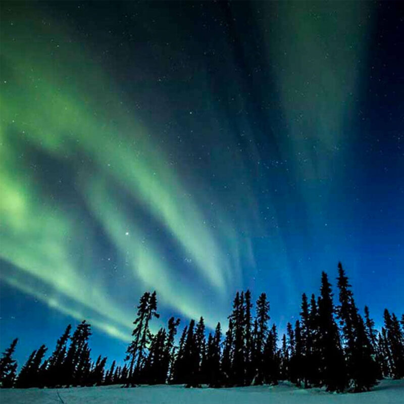 AURORAS BOREALES YUKON CANADA