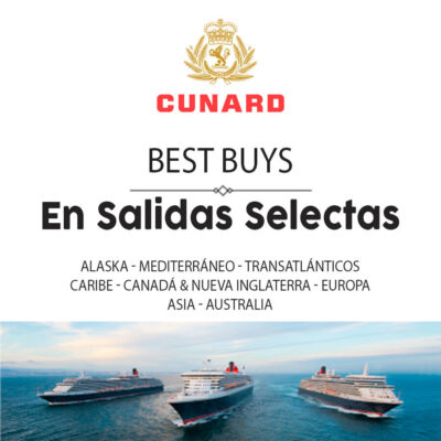 Best Buys con Cunard Cruises promocion buen fin
