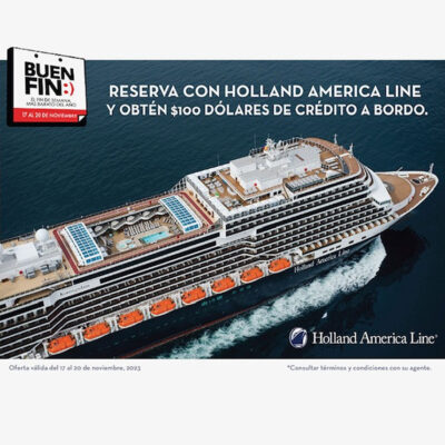 Promo buen fin holland america line