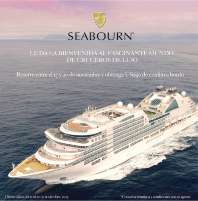 promocion seabourn para buen fin