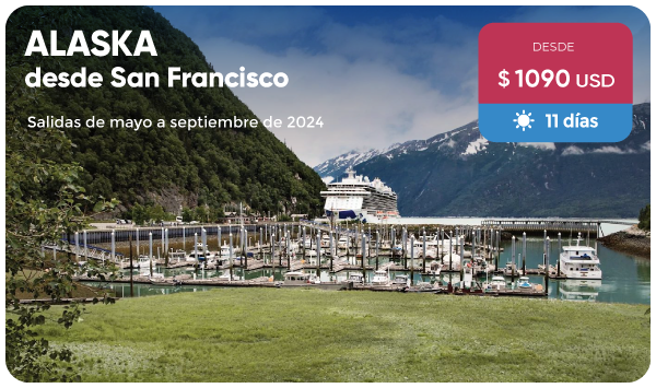 alaska san francisco itinerario princess cruises