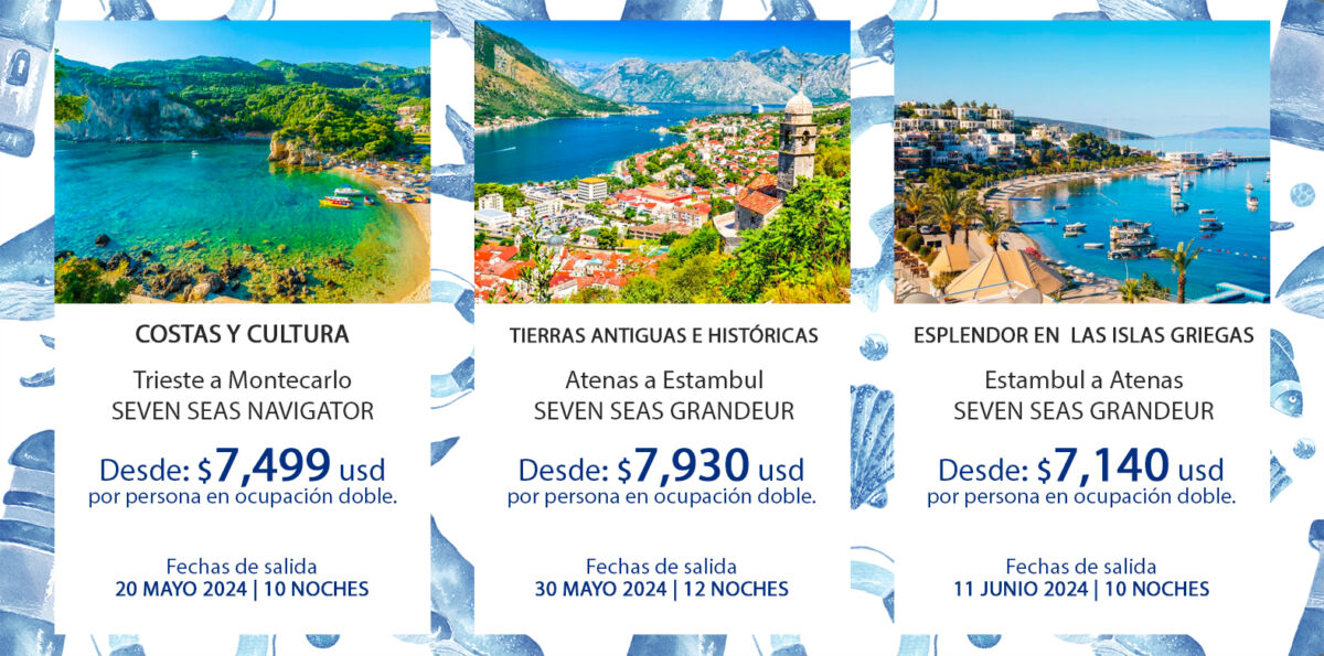 ejemplos itinerarios regent seven seas con promocion mejore su horizonte
