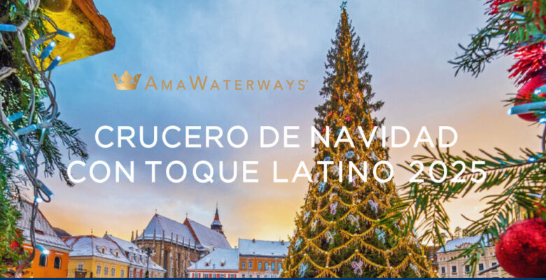 pinito de navidad, en europa, crucero por rio, amawaterways